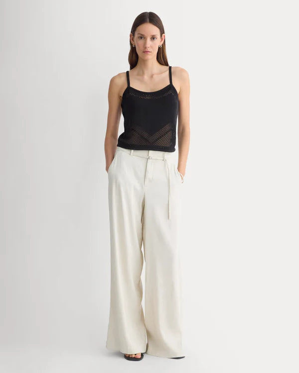 SERENOVAA  Lace-Knit Cami