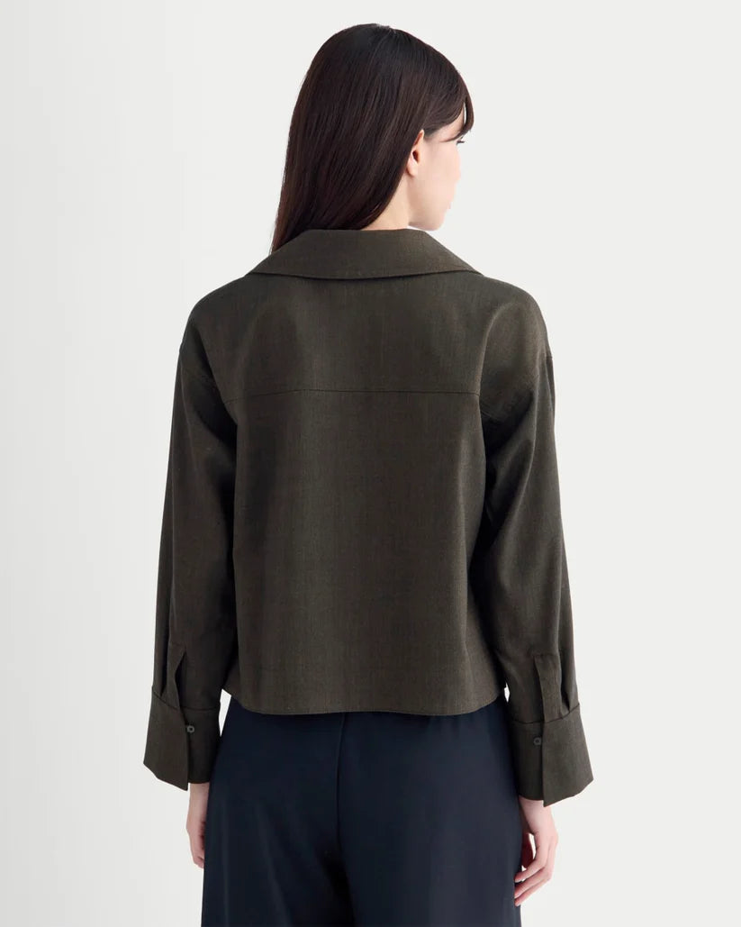 SERENOVAA Overshirt in Tailor Twill