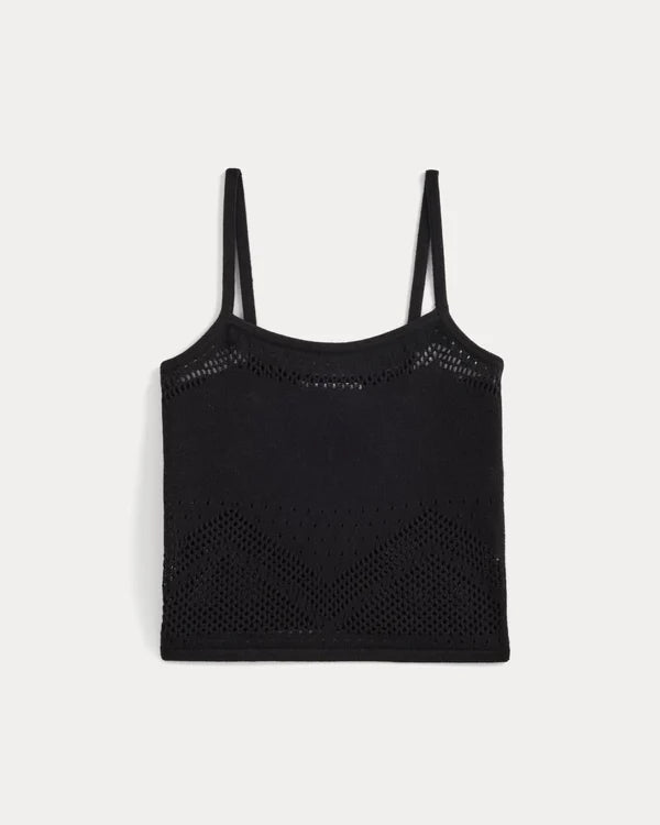 SERENOVAA  Lace-Knit Cami