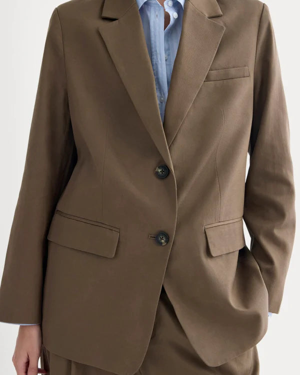 SERENOVAA  The Oversized Blazer in Buttersmooth