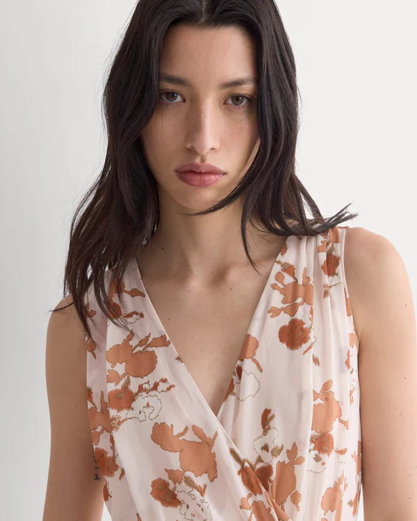 SERENOVAA  Maxi Dress in Silk Georgette