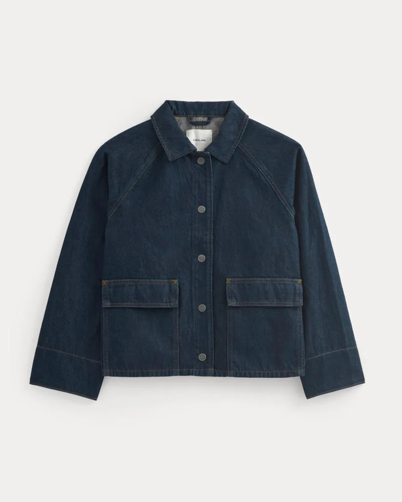 SERENOVAA  Cropped Denim Jacket