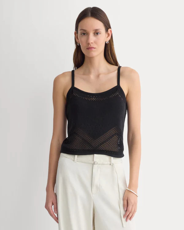 SERENOVAA  Lace-Knit Cami