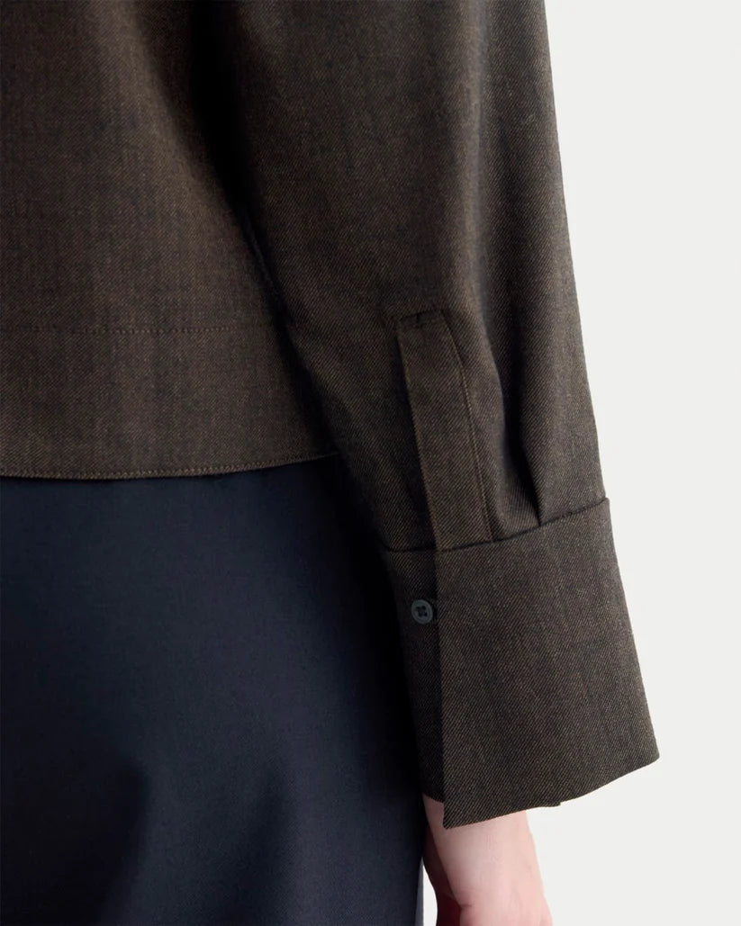SERENOVAA Overshirt in Tailor Twill