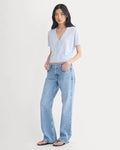 SERENOVAA  Lace Trim Cardigan in Fine Linen