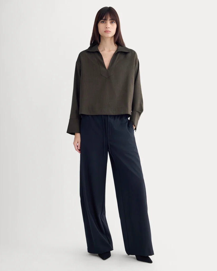 SERENOVAA Overshirt in Tailor Twill