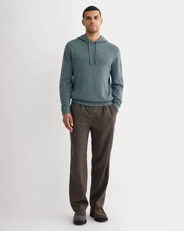 SERENOVAA  The Felted Merino Hoodie
