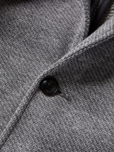 SERENOVAA  Inlet Knit Blazer (Tall) - Medium Grey Melange