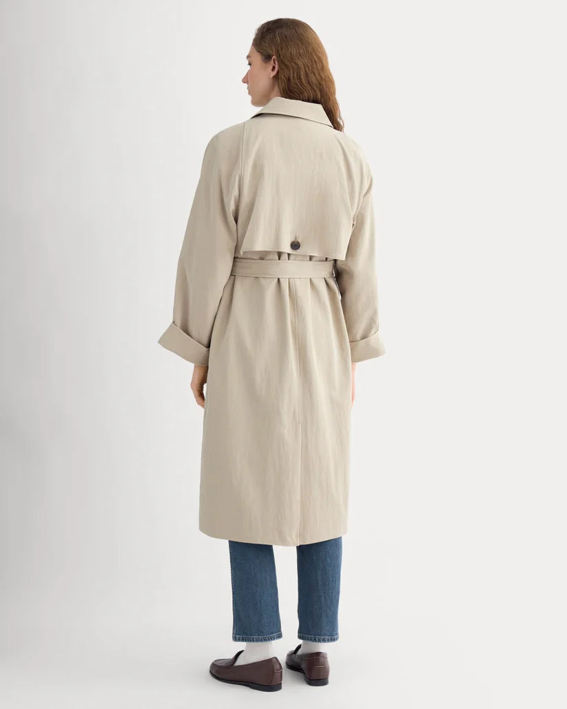 SERENOVAA  Drapey Twill Trench