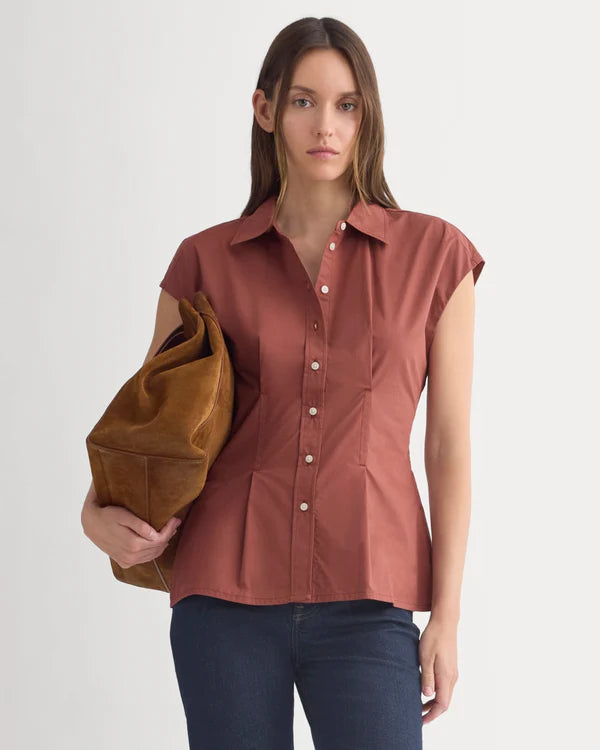 SERENOVAA  Muscle Shirt in Lightweight Cotton