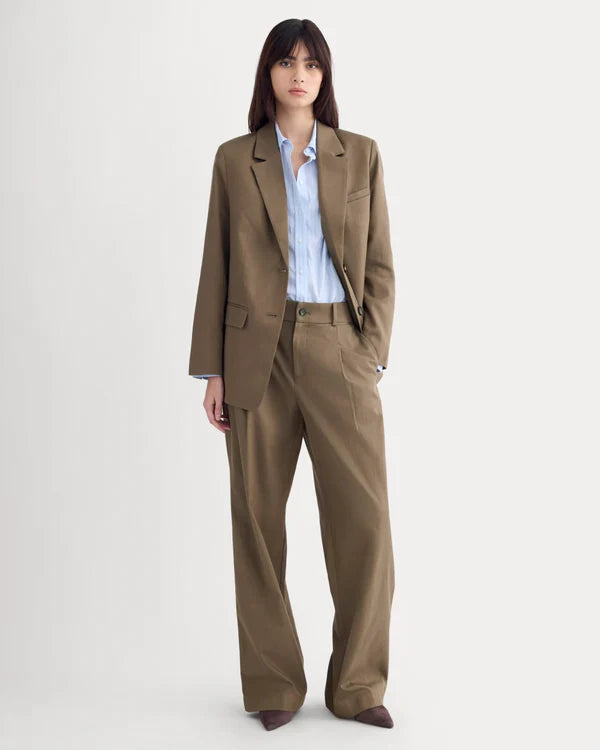SERENOVAA  The Oversized Blazer in Buttersmooth