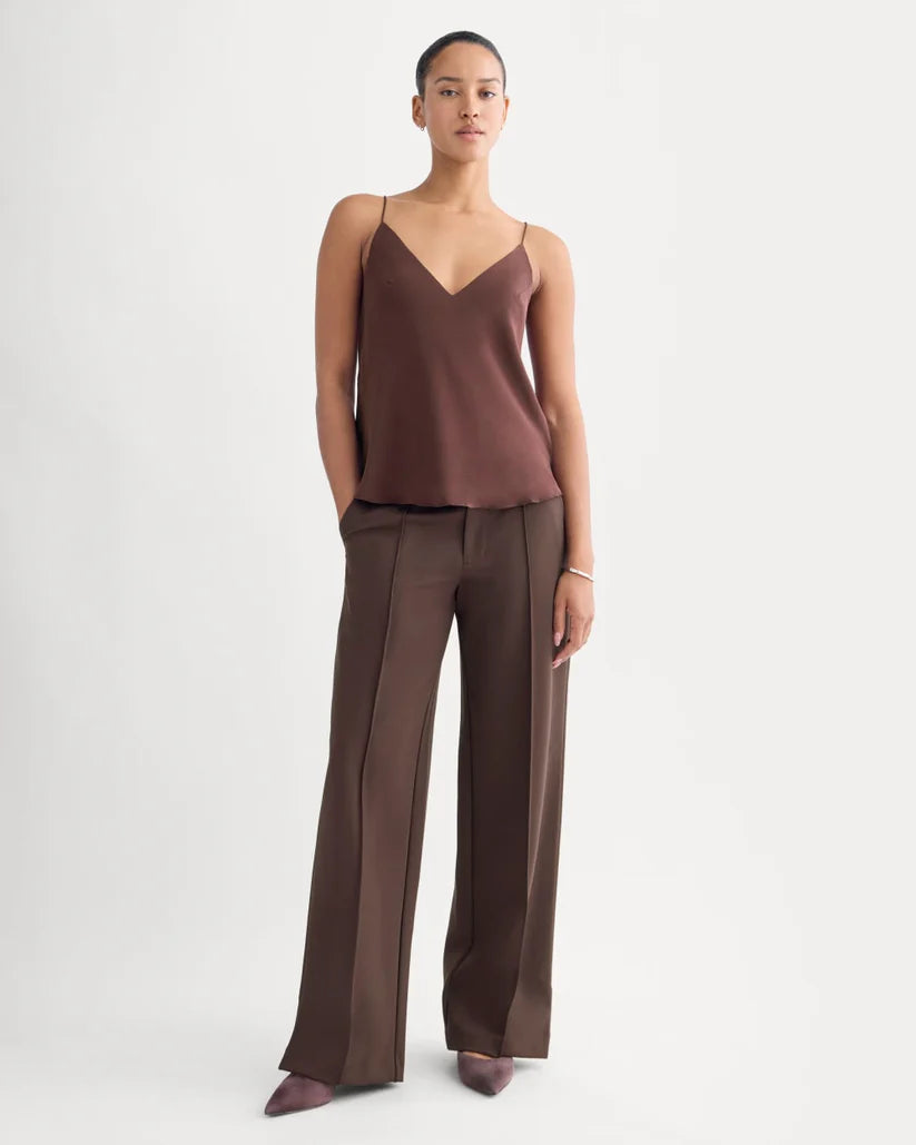 SERENOVAA The Tie Back Cami in Washable Silk