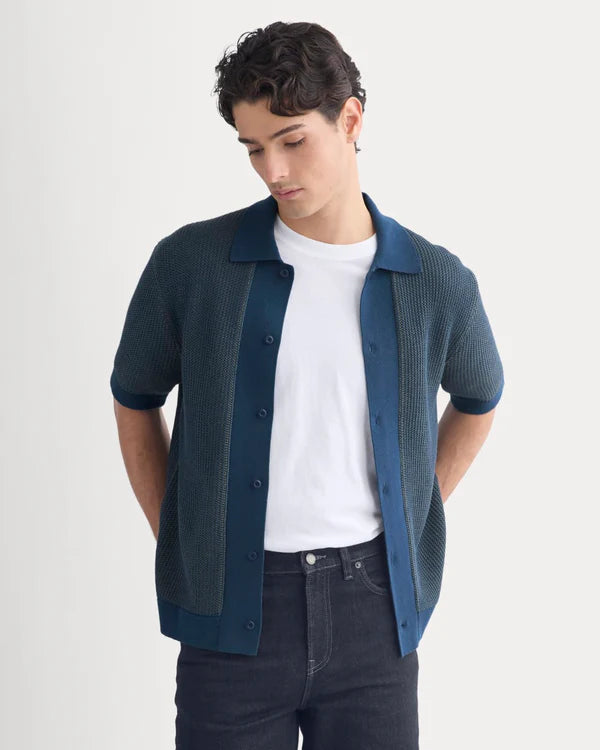 SERENOVAA  Button-Down Resort Polo